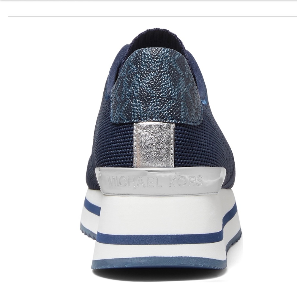 MICHAEL Michael Kors Navy Blue Women's Sneakers - Picture 2 of 7